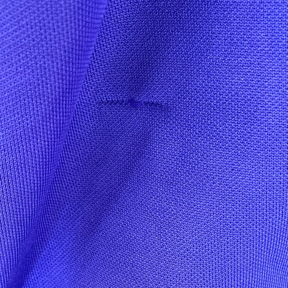 1960s Royal Purple vintage dress with gold and silver metallic threading - Picture 14 of 14